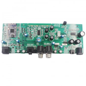 Bluetooth Audio 2.1 Channel Digital power amplifier Board subwoofer Bass Amp Coaxial optical fiber 3.5mm AUX RCA Audio Input