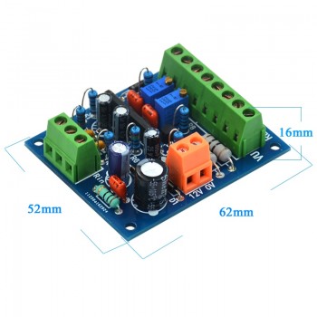 AIYIMA DC12V Power Amplifier VU Meter Driver Board DB Audio Level Meter for TA7318P DENON