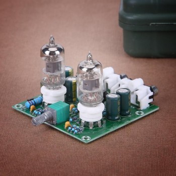 6J1  HiFi Stereo Electronic Tube Preamplifier Board DIY Kits Preamp Amplifier Module Bile Amp Effect Parts