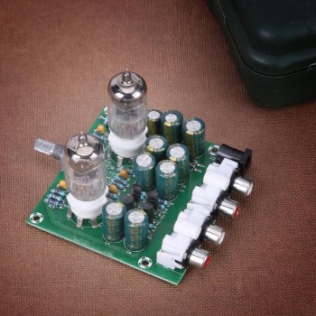 6J1  HiFi Stereo Electronic Tube Preamplifier Board DIY Kits Preamp Amplifier Module Bile Amp Effect Parts