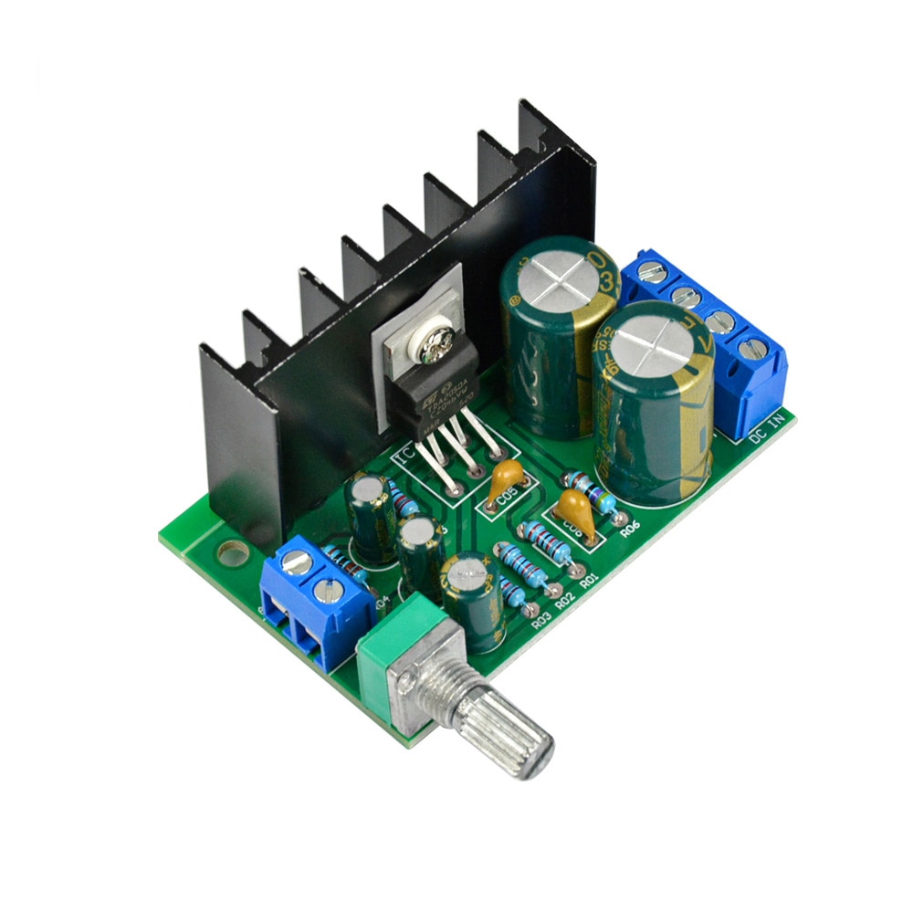 AIYIMA TDA2050 Audio Amplifier Board Mono Audio Power Amplifier Module 5W-120W 1-Channel Single Power Supply 12-24V
