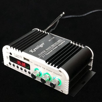 Bluetooth Kentiger-HY-118 2.1+1 4 Channel Output Subwoofer TF\USB\FM Audio Power Amplifier Stereo Amplificador Super Bass Dac