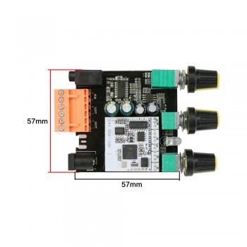 TPA3110 D2 Digital Bluetooth Amplifier Board 15W*2+30W 3.5mm AUX 2.1 Channel Stereo Active Power Amplifier Finished Board 1pc