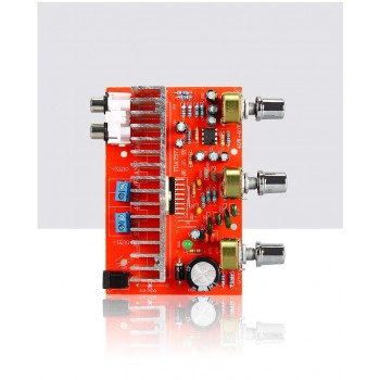 40W TDA7377 Stereo Audio Amplifier Power Board Dual channel Treble Bass Adjustable
