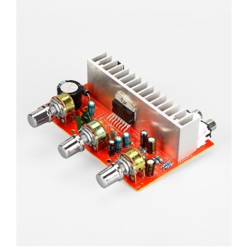 40W TDA7377 Stereo Audio Amplifier Power Board Dual channel Treble Bass Adjustable
