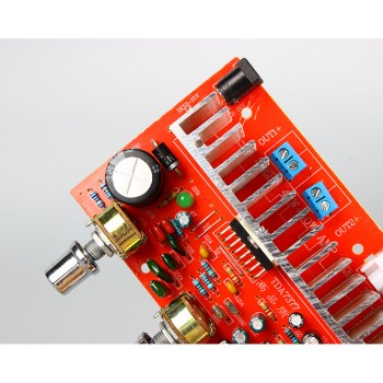 40W TDA7377 Stereo Audio Amplifier Power Board Dual channel Treble Bass Adjustable