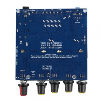 TPA3116 Bluetooth Amplifier TPA3116D2 2.1 Subwoofer Amplifier Digital Audio Board 50+50W+100W Bass HIFI For Subwoofer Speaker