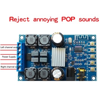 TPA3116 50W+50W 2.0 Audio Wireless Bluetooth Stereo Digital power amplifier Board With Shell