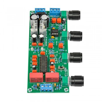 AIYIMA Amplifiers Audio Amplificador Pre-amp Board LM1036 N+NE5532 Preamplifier Front-end Fever Tone Board