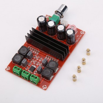 XH-M190 TDA3116D2 High-Power Digital Amplifier Board TPA3116 Dual Track 2 Channel 2x 51K Audio Amplifier Module Parts Component