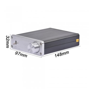 FX-Audio FX502A PRO HIFI 2.0 TA2024 TA2021 Pure Digital Audio High-power Mini Home Hifi Amplifier 50W*2 Without Power Plug