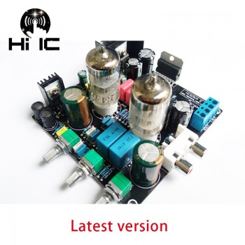 6N3 Drive TDA7379 Vacuum Tube Amplifier Stereo HiFi Amp Amplifie Pre-Amplifier 38W+38W DC 12V