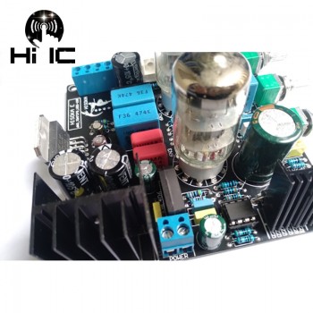 6N3 Drive TDA7379 Vacuum Tube Amplifier Stereo HiFi Amp Amplifie Pre-Amplifier 38W+38W DC 12V