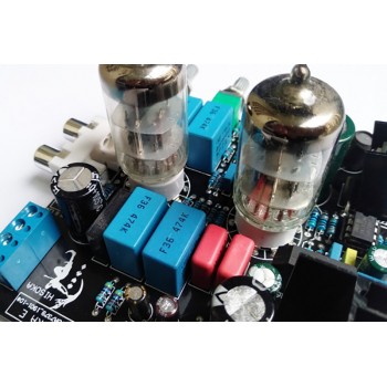 6N3 Drive TDA7379 Vacuum Tube Amplifier Stereo HiFi Amp Amplifie Pre-Amplifier 38W+38W DC 12V