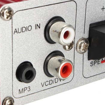 HY502S Bluetooth Car Power Amplifier Stereo Sound Mode HiFi 2 Channel Mini FM Audio + MP3 Speaker Music Player HY-502S