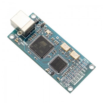 Aiyima ATSAM3U1C XC2C64A Amanero USB IIS Digital Interface DAC Decoder Board Support DSD512 32bit 384K I2S DSD Output