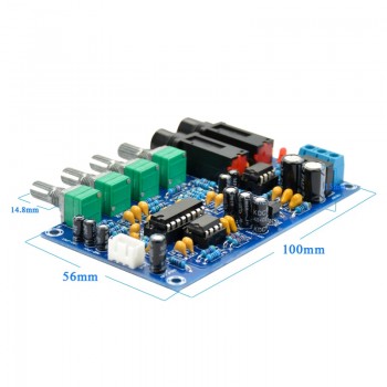 Aiyima PT2399 Digital Microphone Amplifier Board Karaoke Reverberation Board Karaoke OK Amplifier Module Dual AC12V