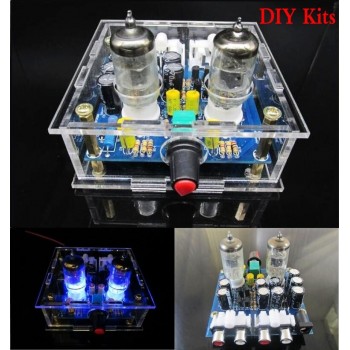 Newest 6J1 tube preamp amplifier board Pre-amp Headphone amp 6J1 valve preamp bile buffer diy kits