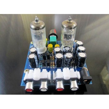 Newest 6J1 tube preamp amplifier board Pre-amp Headphone amp 6J1 valve preamp bile buffer diy kits