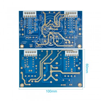 Amplifier Board DIY Kits LM3886 Power Amplifier 68W+68W Spare Parts Amps Board