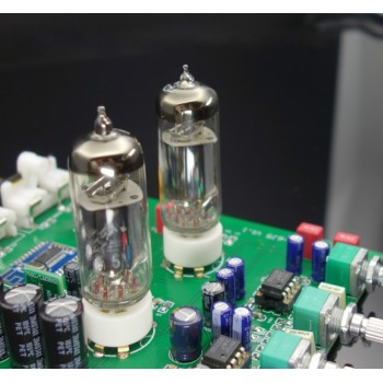 GHXAMP Bluetooth 6J5 Tube Preamplifier Tone Board NE5532 Preamp Tweeter Bass Adjust Bile Pre Speakers Amplifier DIY Analog Input