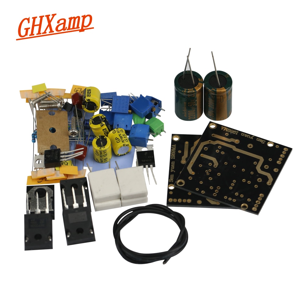Ghxamp Newest 1969M FET Pre-bile Amplifier Board 1969 IRF250 Tube amplifier Board Bile Dual Channel UHC-mos DC15-60V 1Pairs