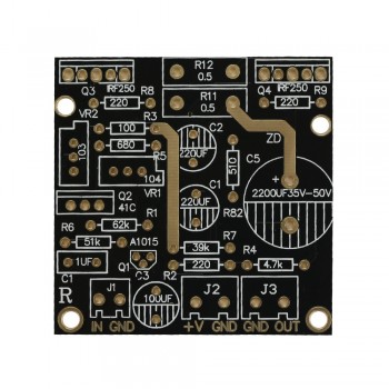 Ghxamp Newest 1969M FET Pre-bile Amplifier Board 1969 IRF250 Tube amplifier Board Bile Dual Channel UHC-mos DC15-60V 1Pairs