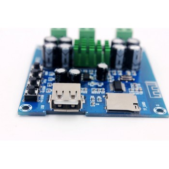 TPA3116D2 Digital Bluetooth Amplifiers Board DC12V-24V Integrated Bluetooth U disk TF Player Amp Boards Dual Channels