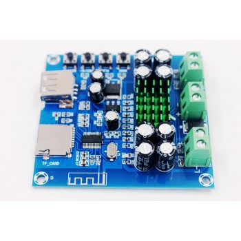 TPA3116D2 Digital Bluetooth Amplifiers Board DC12V-24V Integrated Bluetooth U disk TF Player Amp Boards Dual Channels
