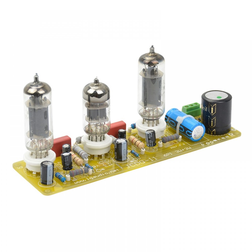AIYIMA 6N1+6P1 Valve Stereo Amplifier Board Vacuum Tube Amplifiers Filament AC Power Supply + 3pcs Tubes