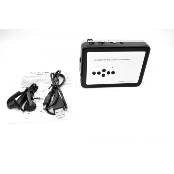 REDAMIGO USB cassette capture to MP3 USB Cassette Capture Tape without PC,USB Cassette to MP3 Converter Cassette-to-MP3 CRP231