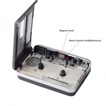 USB Cassette Tape Converter Super Cassette to MP3 Audio capture Music Player Tape to PC Portable Cassette-to-MP3 Converter
