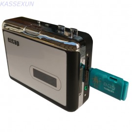 2017 new cassette player converter, convert old cassette to mp3 save in U flash disk directly, no pc required free shipping