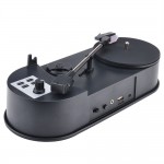 Vinyl turntable player converter, player as a phonograph, convert vinyl turntable to mp3 save in usb flash disk /sd card 33/45