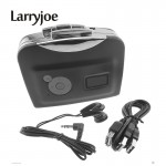 Larryjoe USB Cassette Tape to MP3 Converter Player Convert into USB Flash Drive/Flash Memory/pen drive, No Need Computer