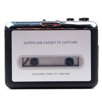 Portable MP3 cassette capture to MP3 USB Tape PC Super MP3 Music Player Audio Converter Recorders Players Cassette-to-MP3