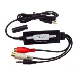 USB Audio Capture Cassette To CD/MP3 Converter MP3 WMA WAVE Recorder Edit Audio to Digital Format RCA R/L + 3.5mm audio input
