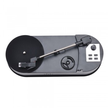 EzCAP613P Phonograph vinyl turnable player converter, convert turntable to MP3 save in USB Flash disk/SD card directly, 33/45
