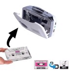 Cassette to MP3 Converter Capture Audio Music Player ,Convert Tape to MP3 into USB Flash Drive/Flash Memory , With Earphones