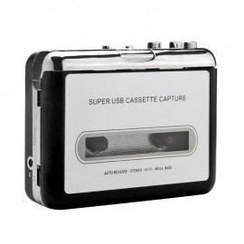 Tape to PC Super Cassette to MP3 Audio Music CD Digital Audio Music Player Converter Capture Recorder Cassette Player
