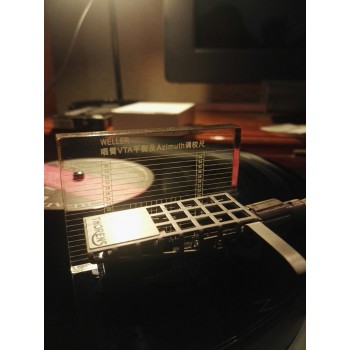 WELLER Tonearm VTA amp; Cartridge Azimuth Ruler