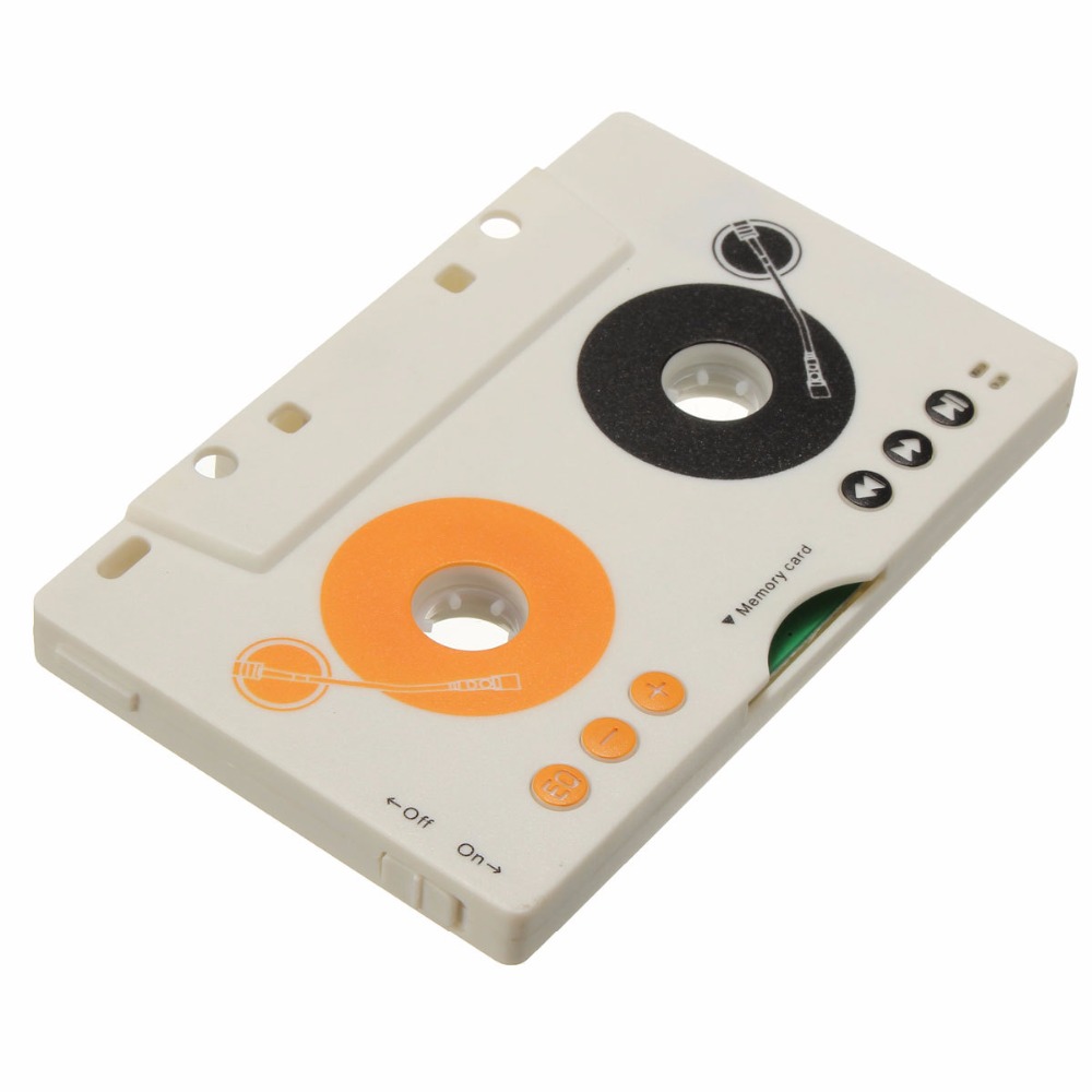 2018 Portable Vintage Car Cassette SD MMC MP3 Tape Player Adapter Kit With Remote Control Stereo Audio Cassette Player