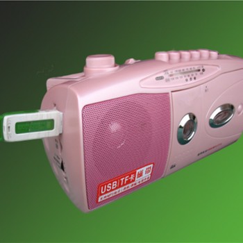 Portable 936UC English brand tape drives / recorders / radio can be accessed by U disk MP3 / built-in microphone Retro Speaker