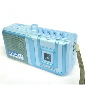 Retro FM AM radio portable recorder tape drive support USB disk TF card player Multifunction High Power players 5W  Extroverted