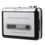 Cassette Player USB Cassette to MP3 Converter Capture Audio Music Player Convert music on tape to MP3 / for iPod / CD