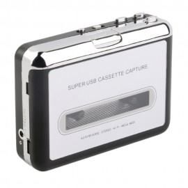 Tape to PC Super USB Cassette-to-MP3 Converter Capture Audio Music Player NEW