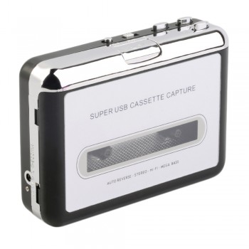 Tape to PC Super USB Cassette-to-MP3 Converter Capture Audio Music Player NEW