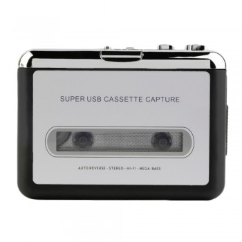 Tape to PC Super USB Cassette-to-MP3 Converter Capture Audio Music Player NEW