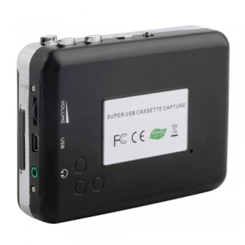 Tape to PC Super USB Cassette-to-MP3 Converter Capture Audio Music Player NEW