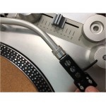 Universal LP Turntable Phono Headshell Mount Replacement Plastic with Lead Wires